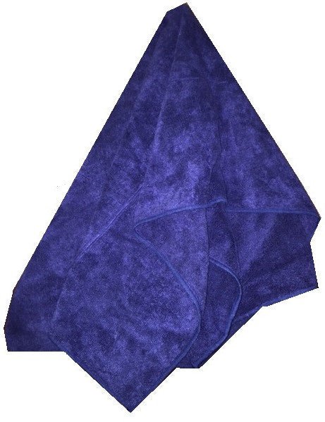 Jumbo Blue Microfiber Towel