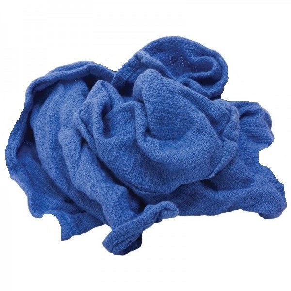 Blue Huck Towels