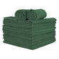 green microfiber towels