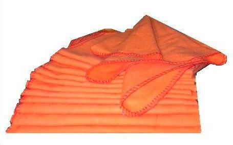 Orange Shoe Shine Cloths