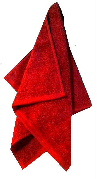 red car wash towel